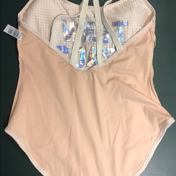 Cream one piece swimsuit - Picture 3 of 6